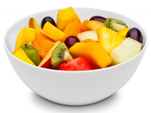 Conjugar fruta com…